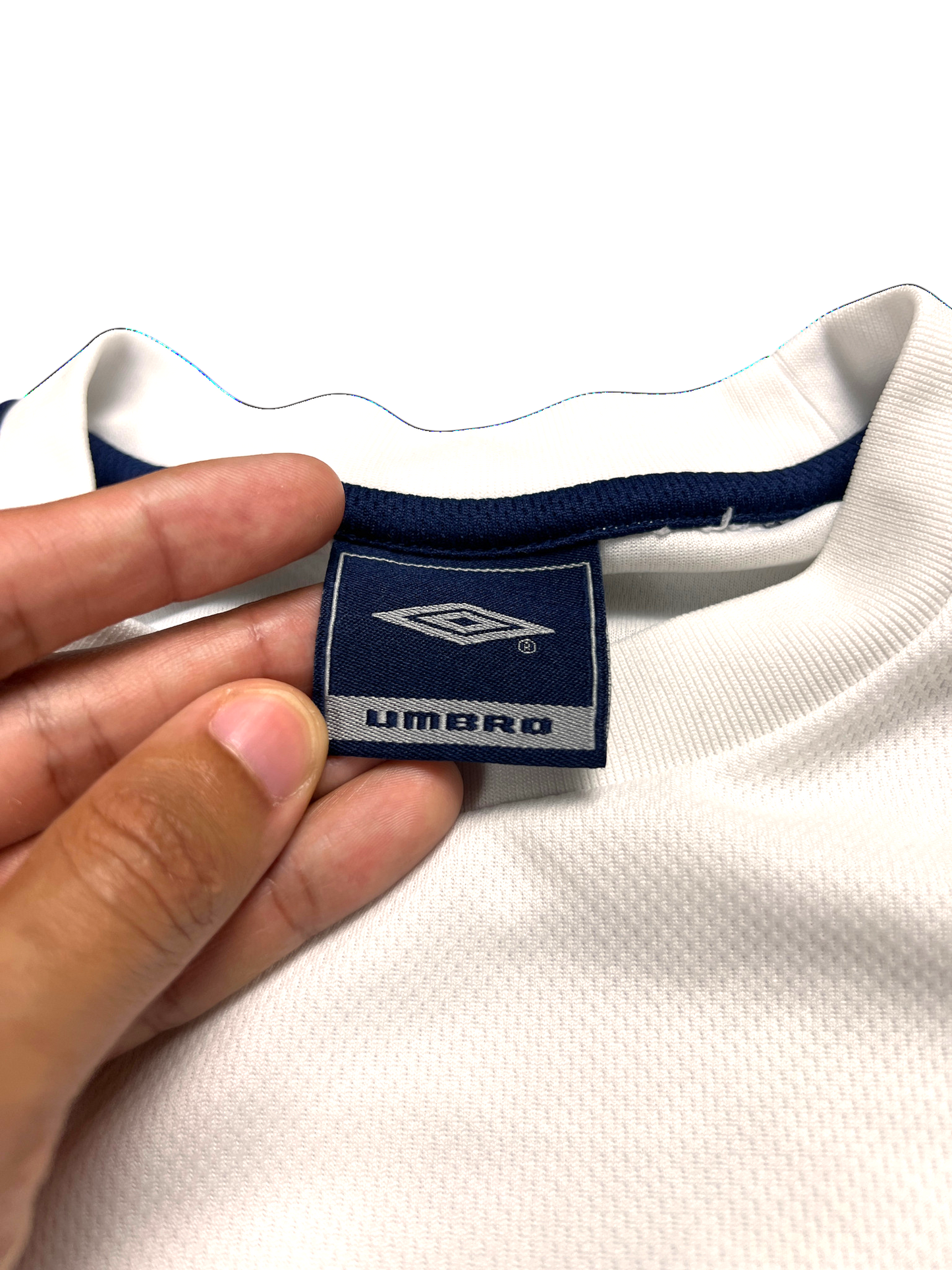 Umbro T-shirt Sport Vintage 00's White Y2K
