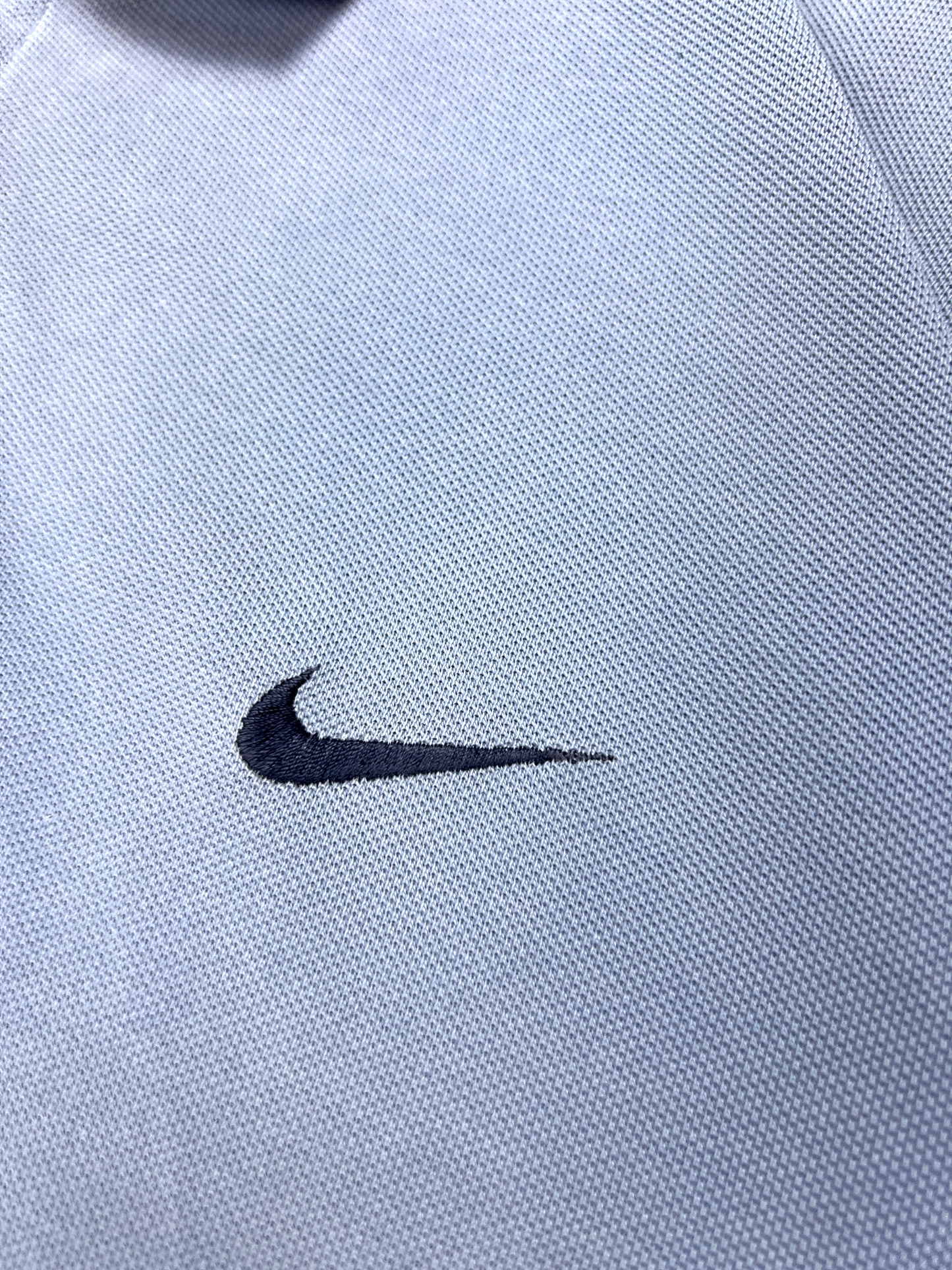 Nike Polo Vintage 90's Blue Sky Old Tag Premium Old Money