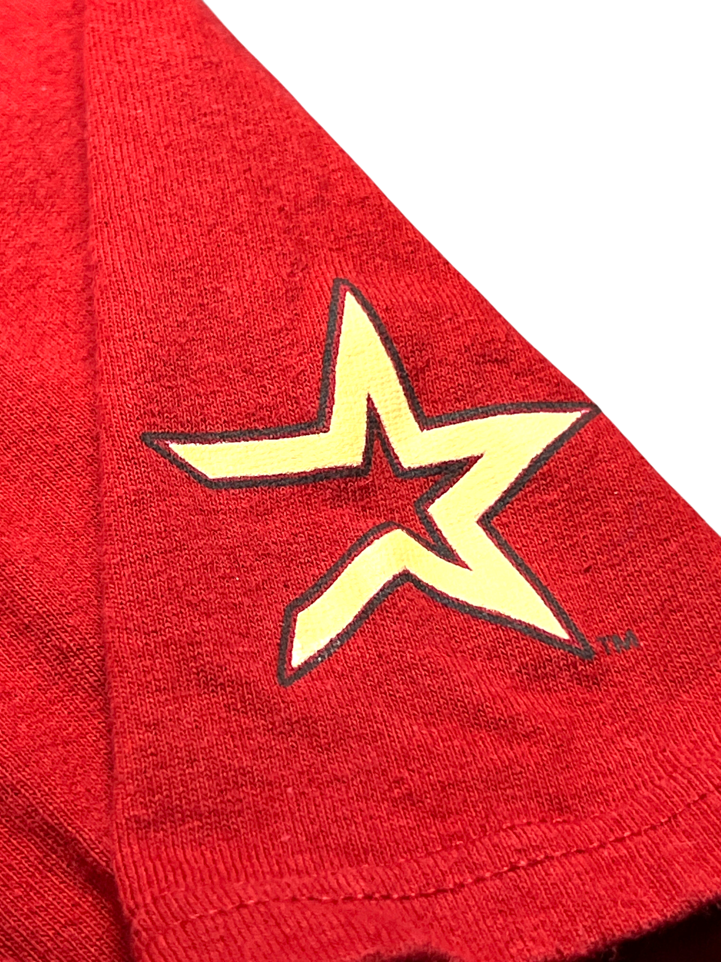 Nike Team Astros T-shirt Vintage 90's Boxy Fit Red/Black