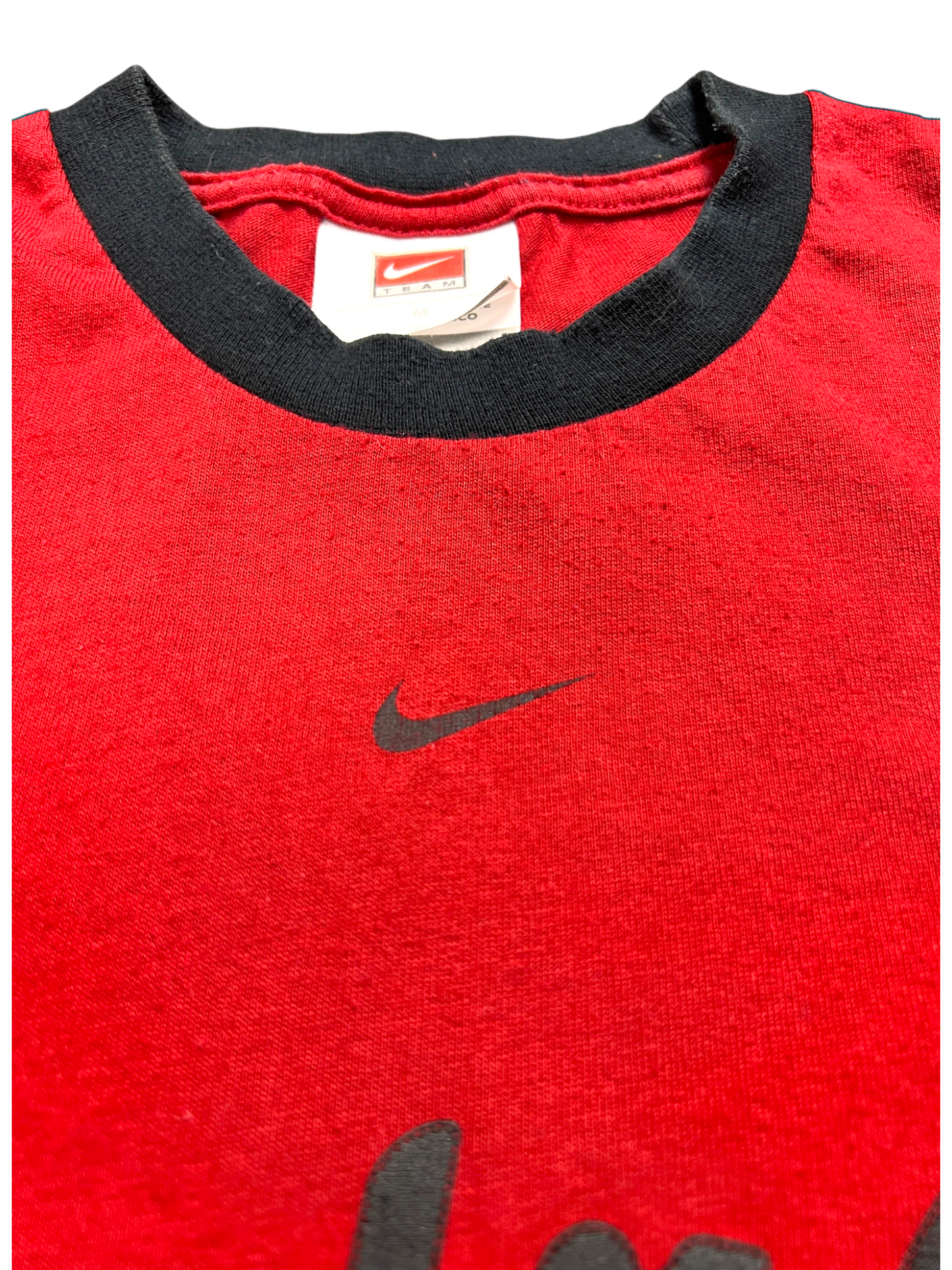 Nike Team Astros T-shirt Vintage 90's Boxy Fit Red/Black
