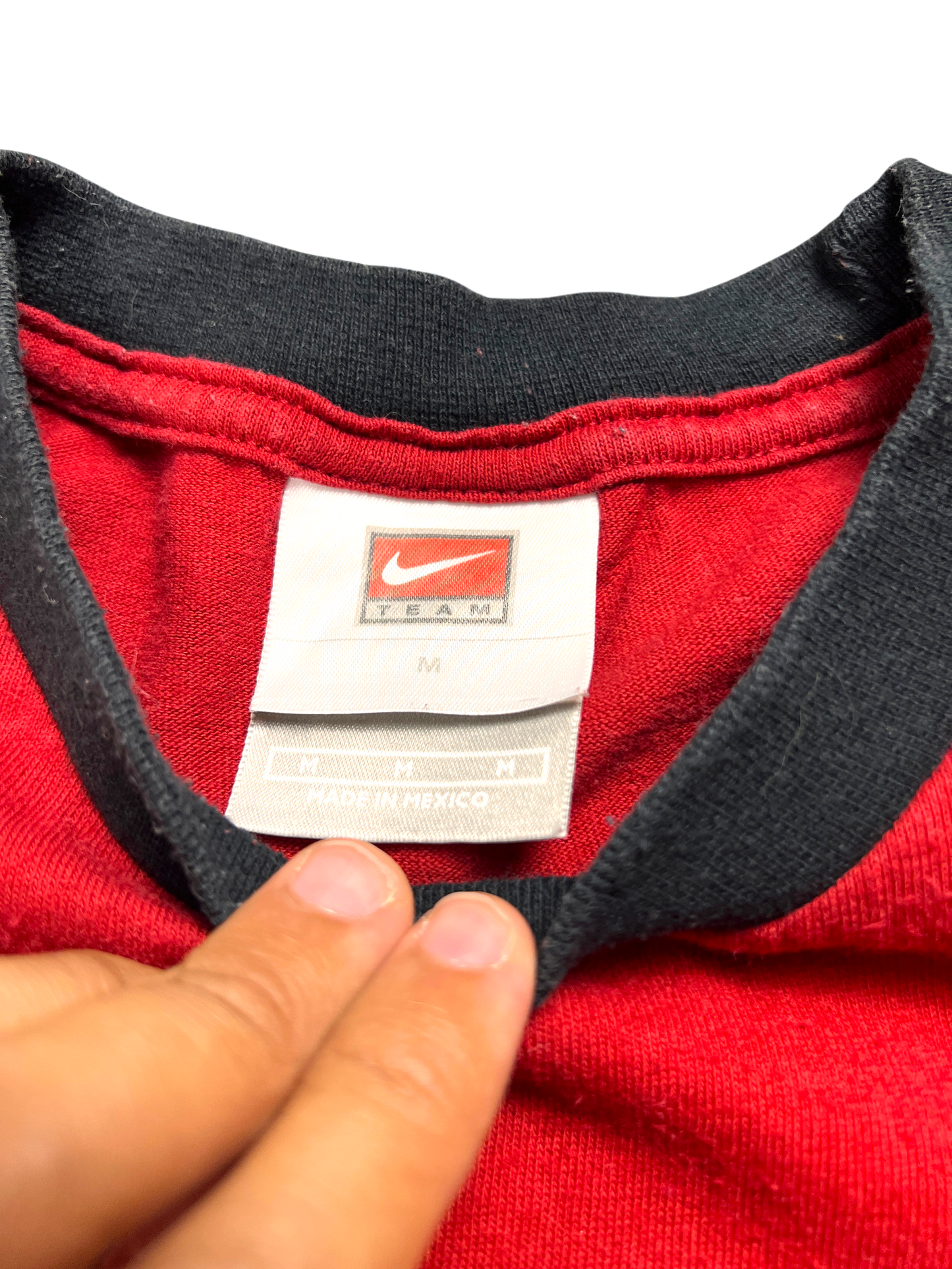 Nike Team Astros T-shirt Vintage 90's Boxy Fit Red/Black