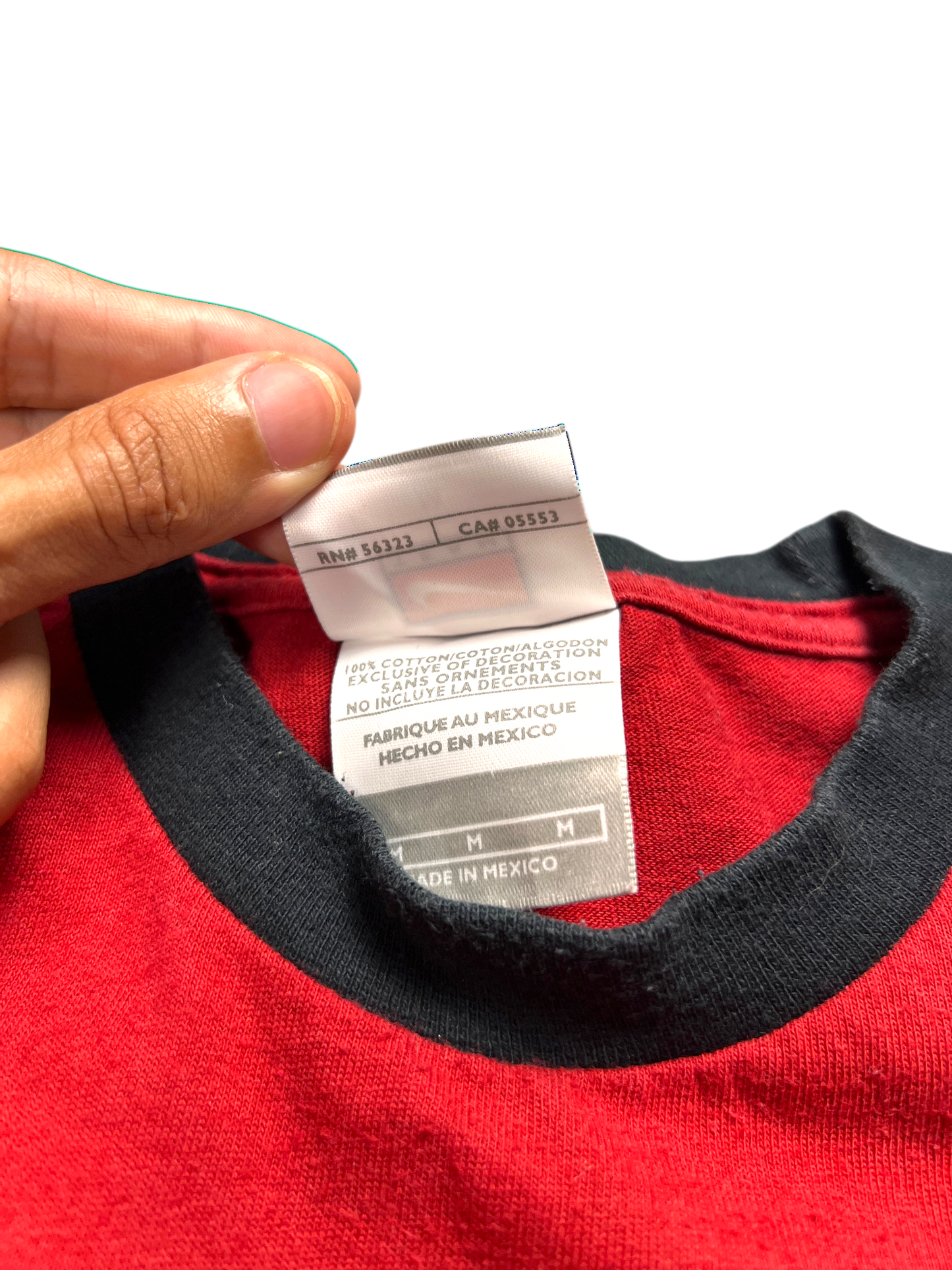 Nike Team Astros T-shirt Vintage 90's Boxy Fit Red/Black