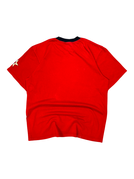 Nike Team Astros T-shirt Vintage 90's Boxy Fit Red/Black