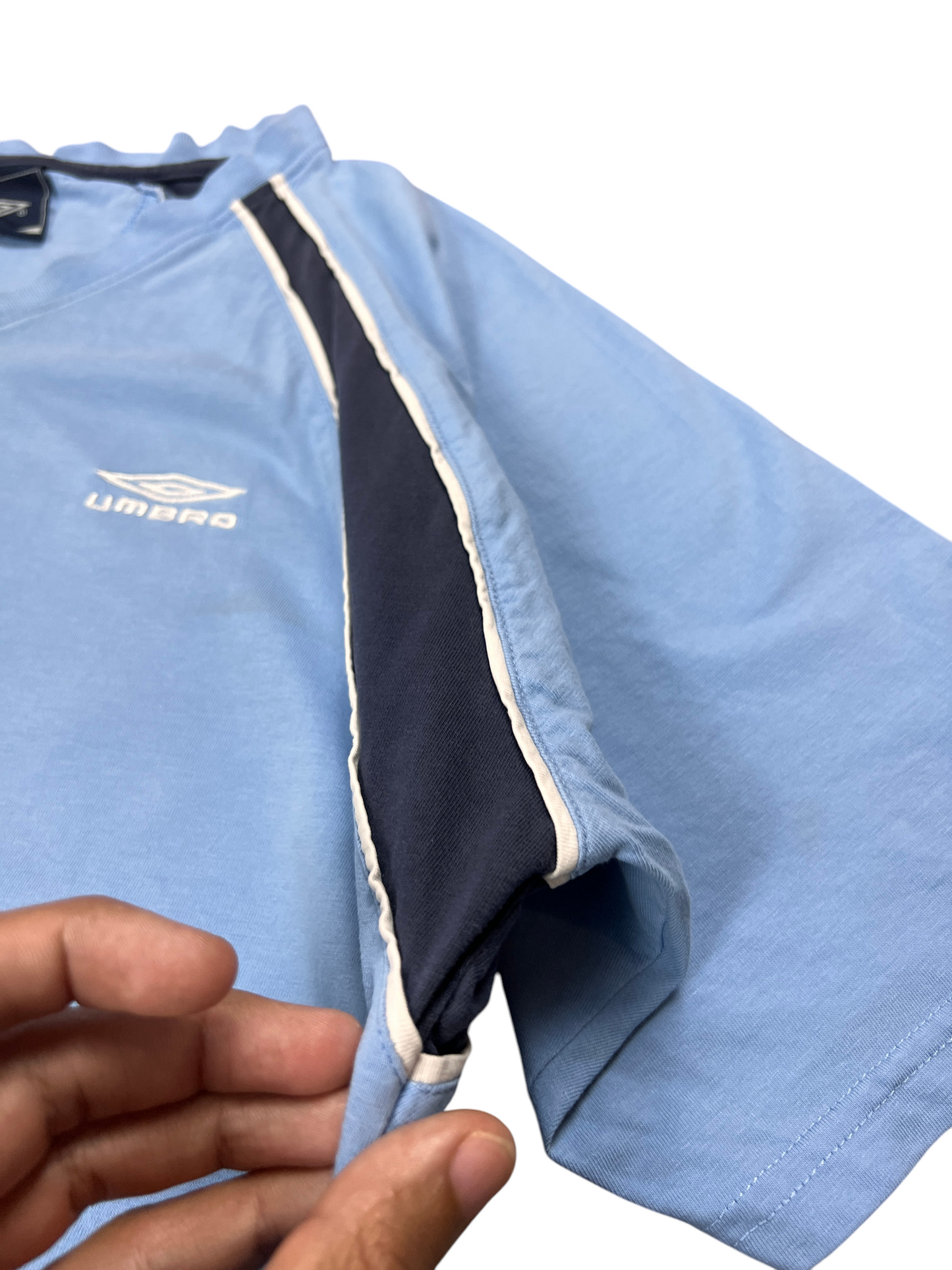 Umbro T-shirt Vintage Y2K Sky Blue Baggy