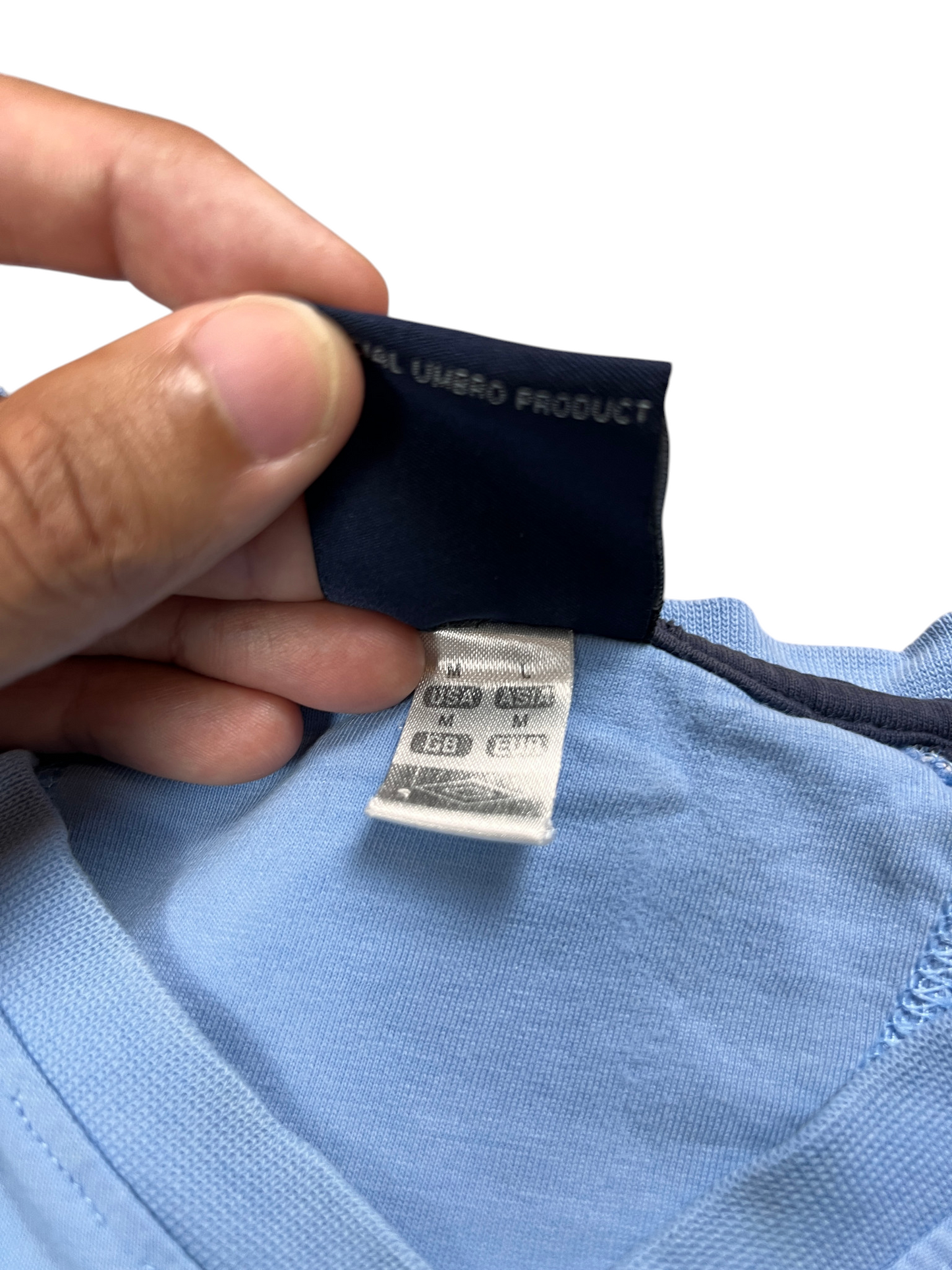 Umbro T-shirt Vintage Y2K Sky Blue Baggy