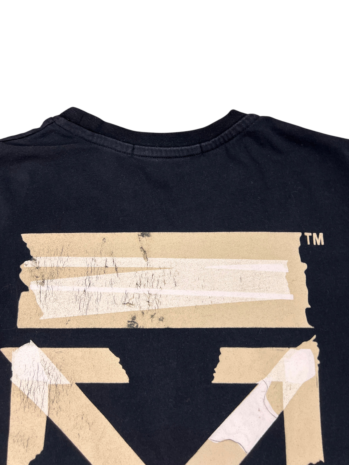 Off-White Vintage T-shirt Tape Arrows 2013 Black
