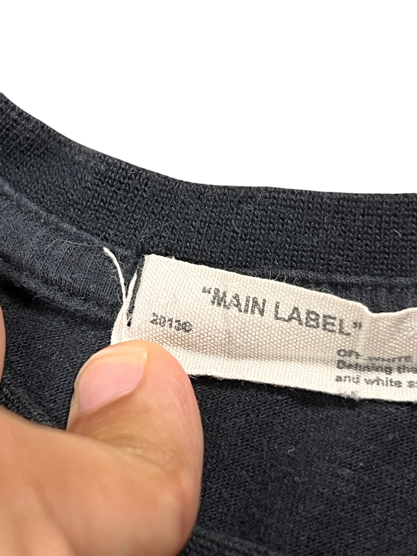 Off-White Vintage T-shirt Tape Arrows 2013 Black