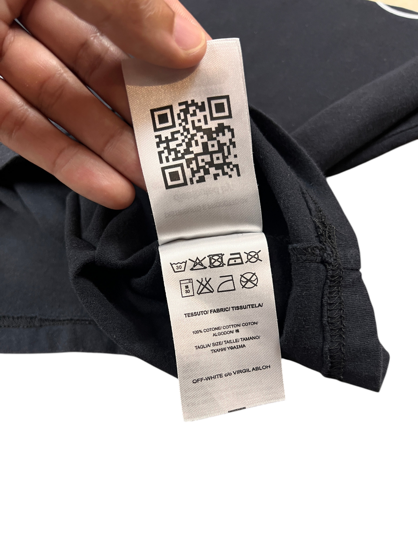 Off-White Vintage T-shirt Tape Arrows 2013 Black