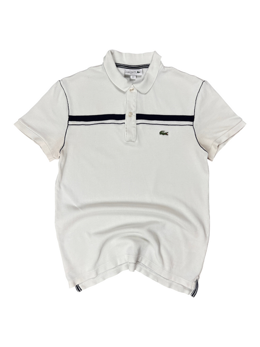 Lacoste Polo Vintage Old Money Classic White