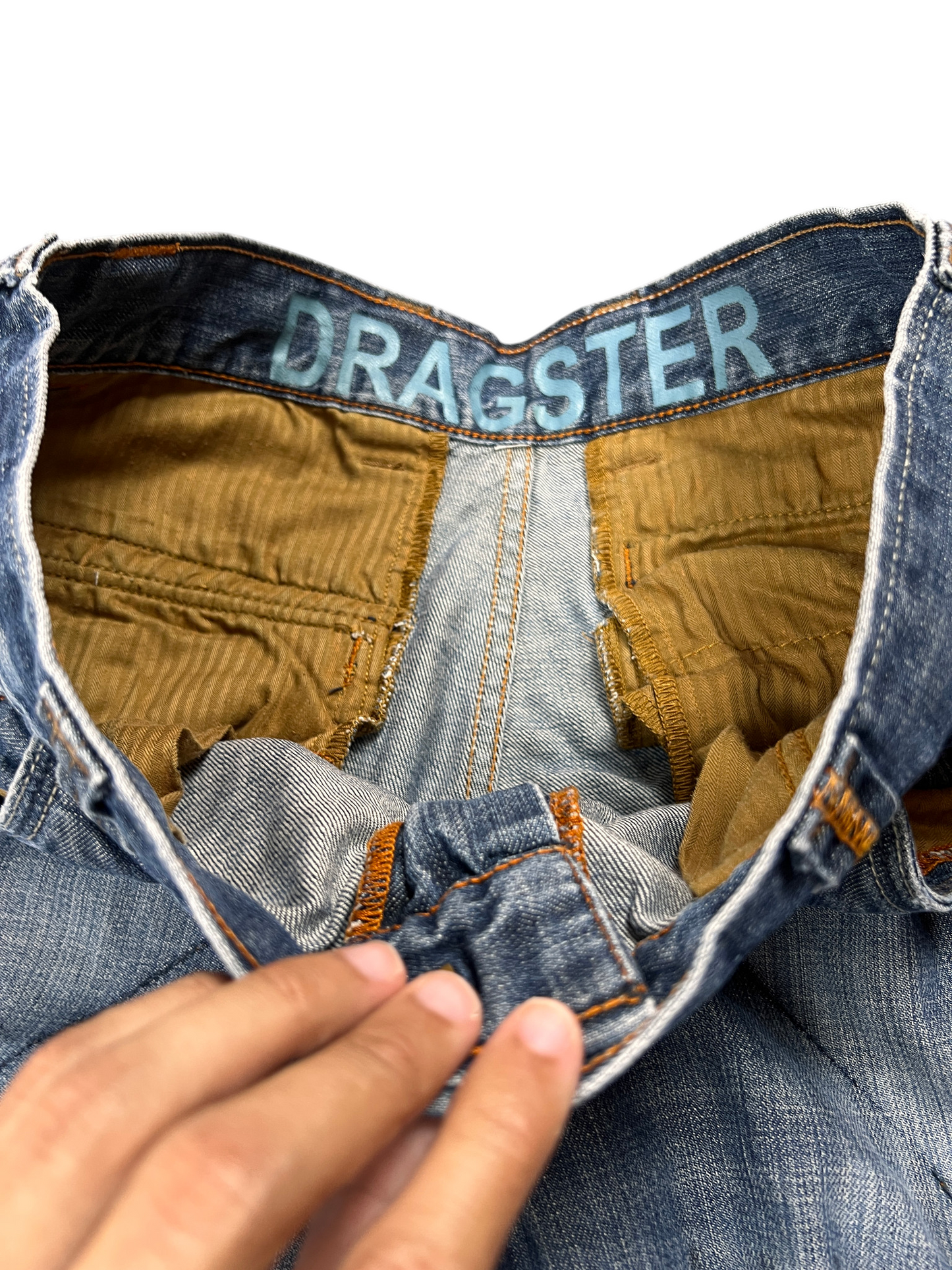 Jorts Denim Vintage Baggy Y2K Cargo Pockets
