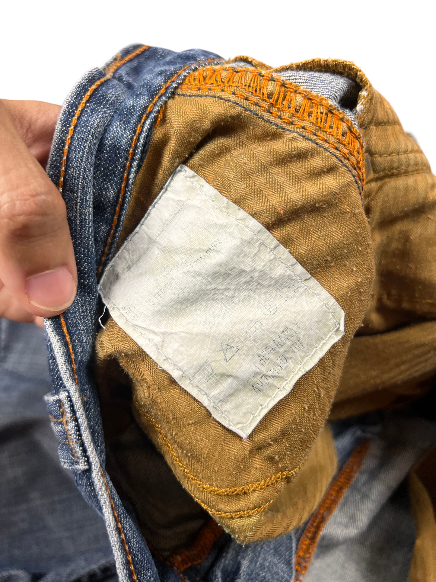 Jorts Denim Vintage Baggy Y2K Cargo Pockets