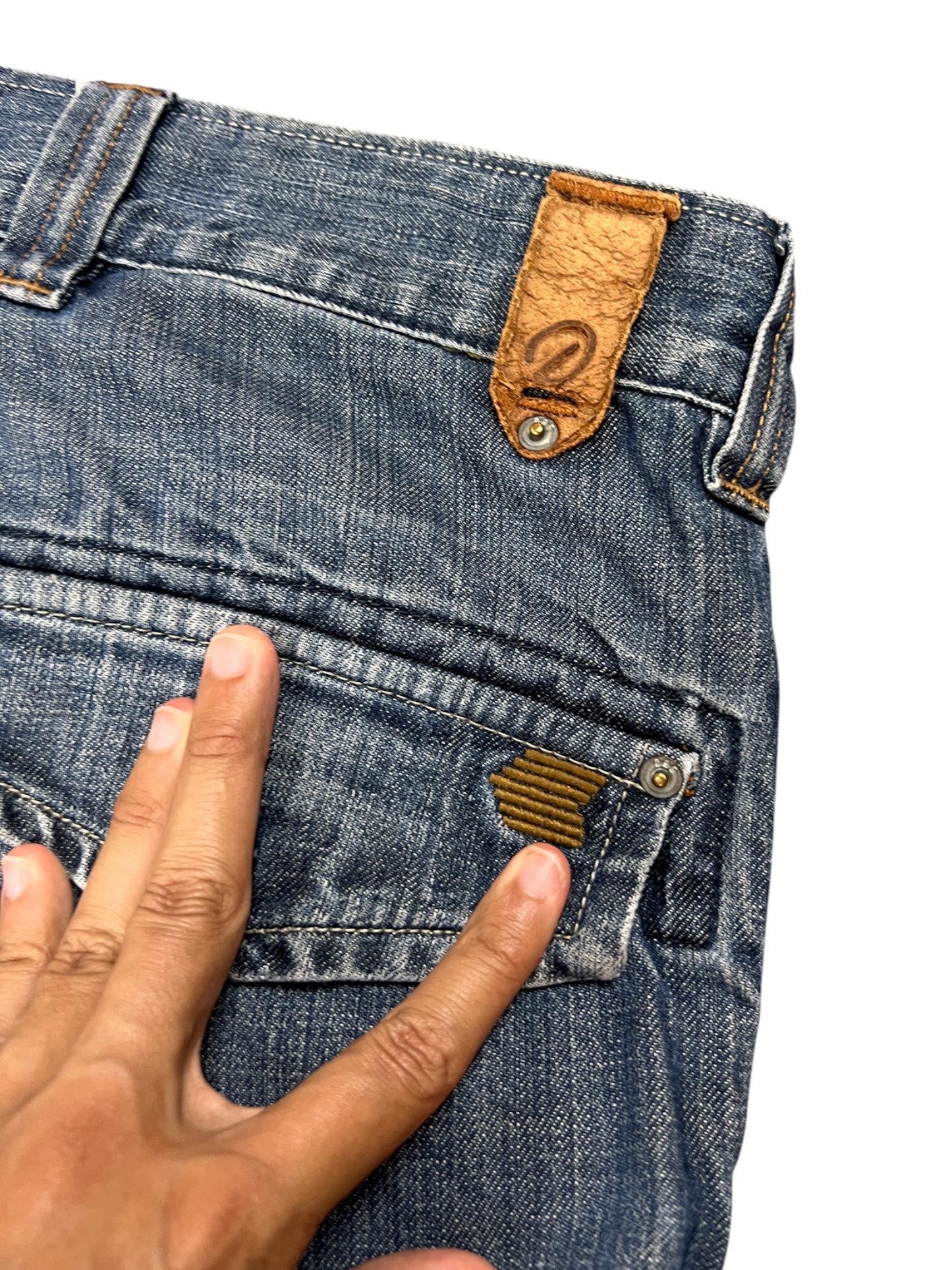 Jorts Denim Vintage Baggy Y2K Cargo Pockets