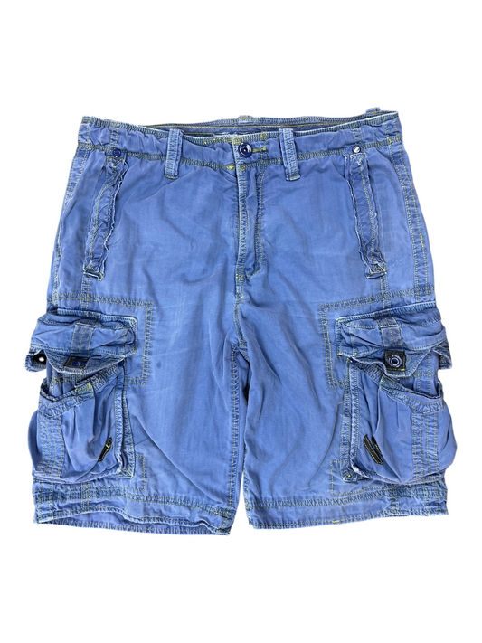 Jorts Vintage Baggy Light Blue Cargo 00's