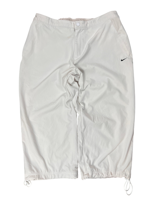 Nike Shox Vintage Track Pants White Parachute 1/4 00's