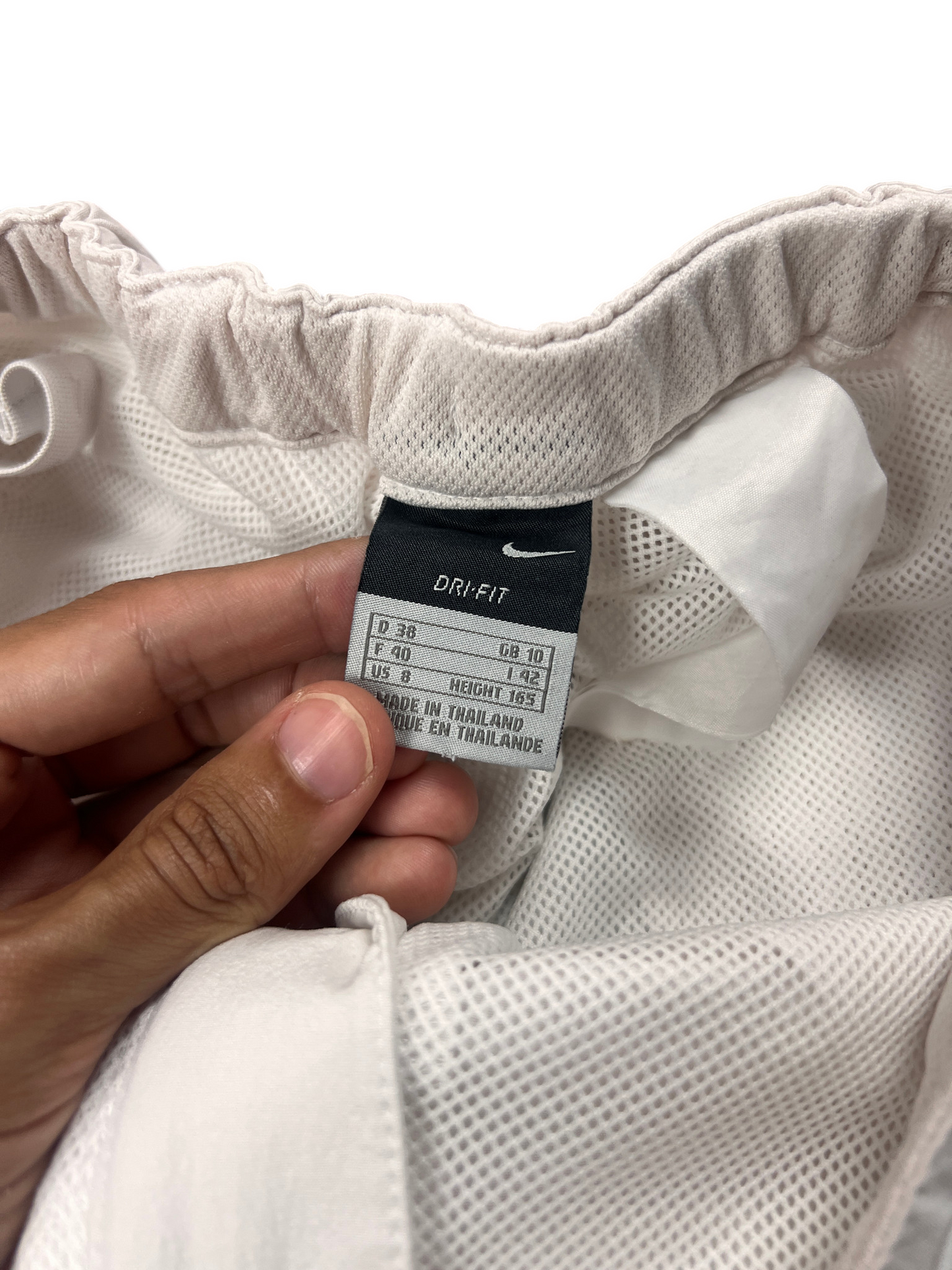Nike Shox Vintage Track Pants White Parachute 1/4 00's