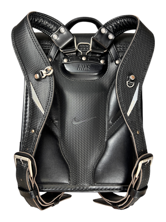 Nike Randoseru blackout - harness side seen from above, black on black