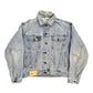 Avirex Vintage Denim Jacket Distressed Baggy - cloakerstore