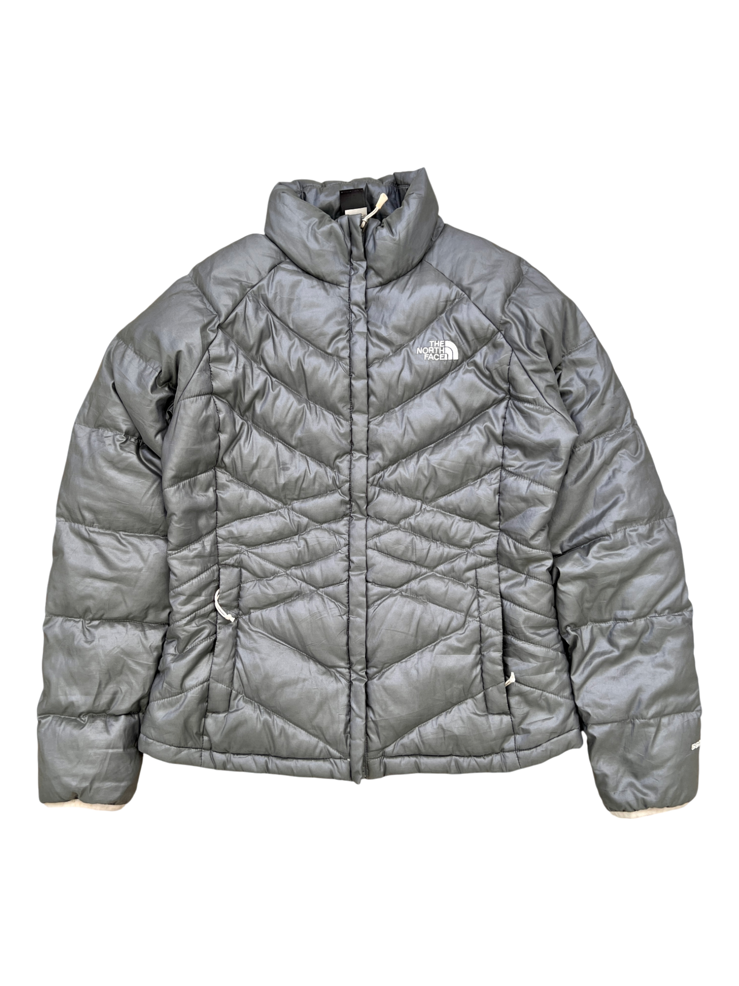 The North Face Puffer 550 Gray Vintage Premium - cloakerstore
