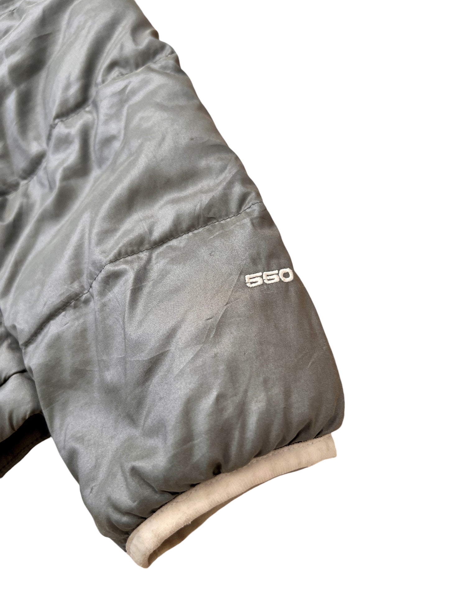 The North Face Puffer 550 Gray Vintage Premium - cloakerstore
