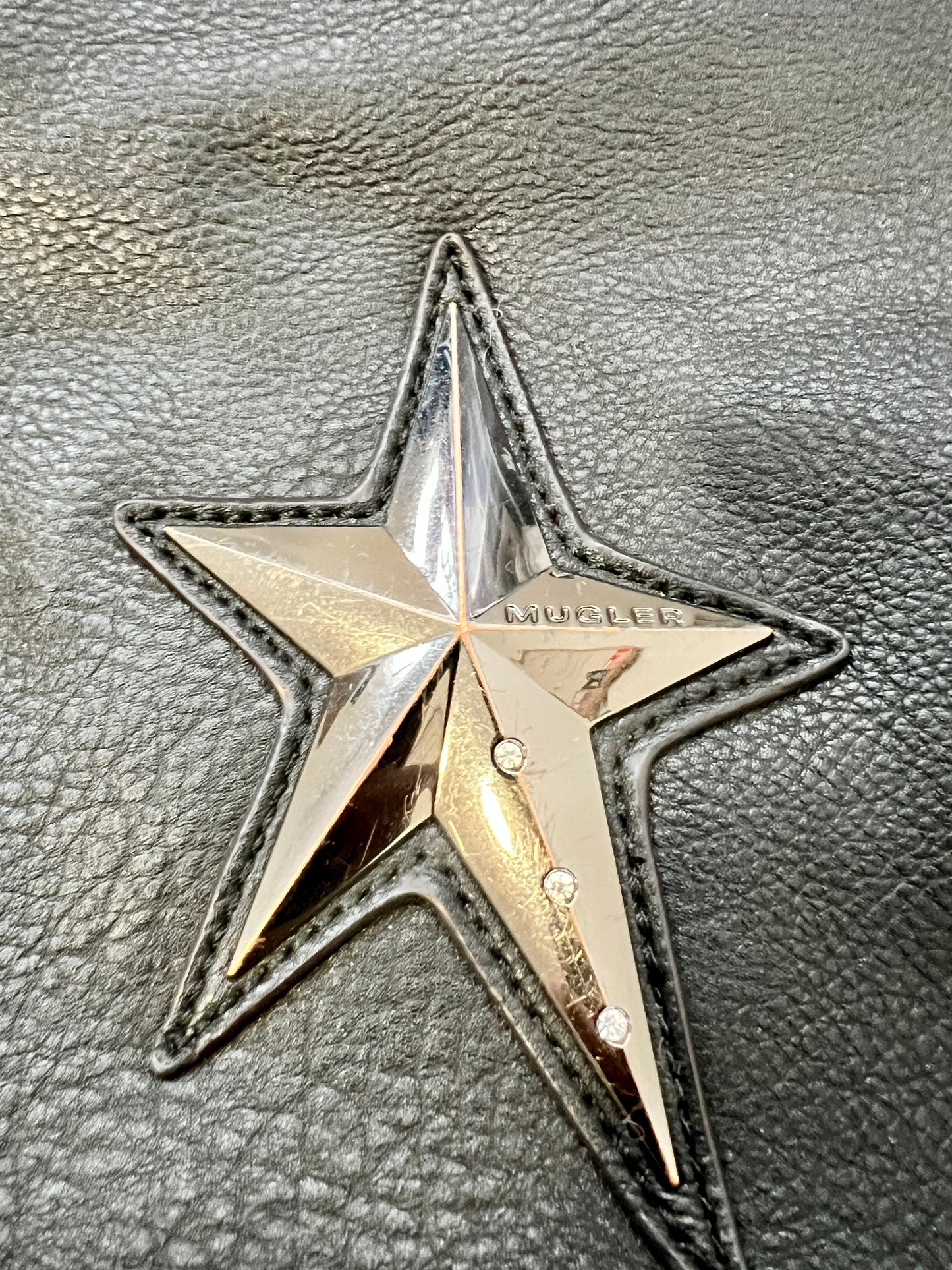 Thierry Mugler Bag Black Big Star - cloakerstore