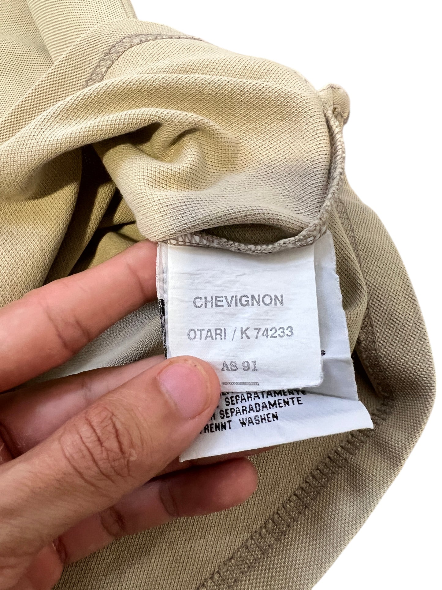 Chevignon Polo Cream - cloakerstore