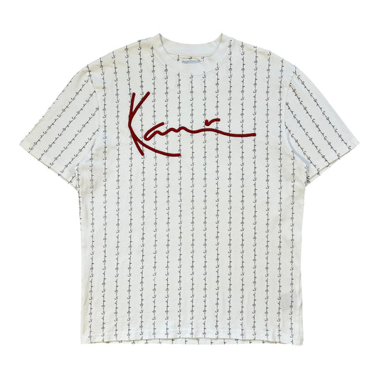 Karl Kani T-shirt Big Logo Embroidery - cloakerstore