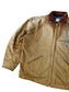 Carhartt Detroit Jacket WorkWear Vintage Distressed Brown