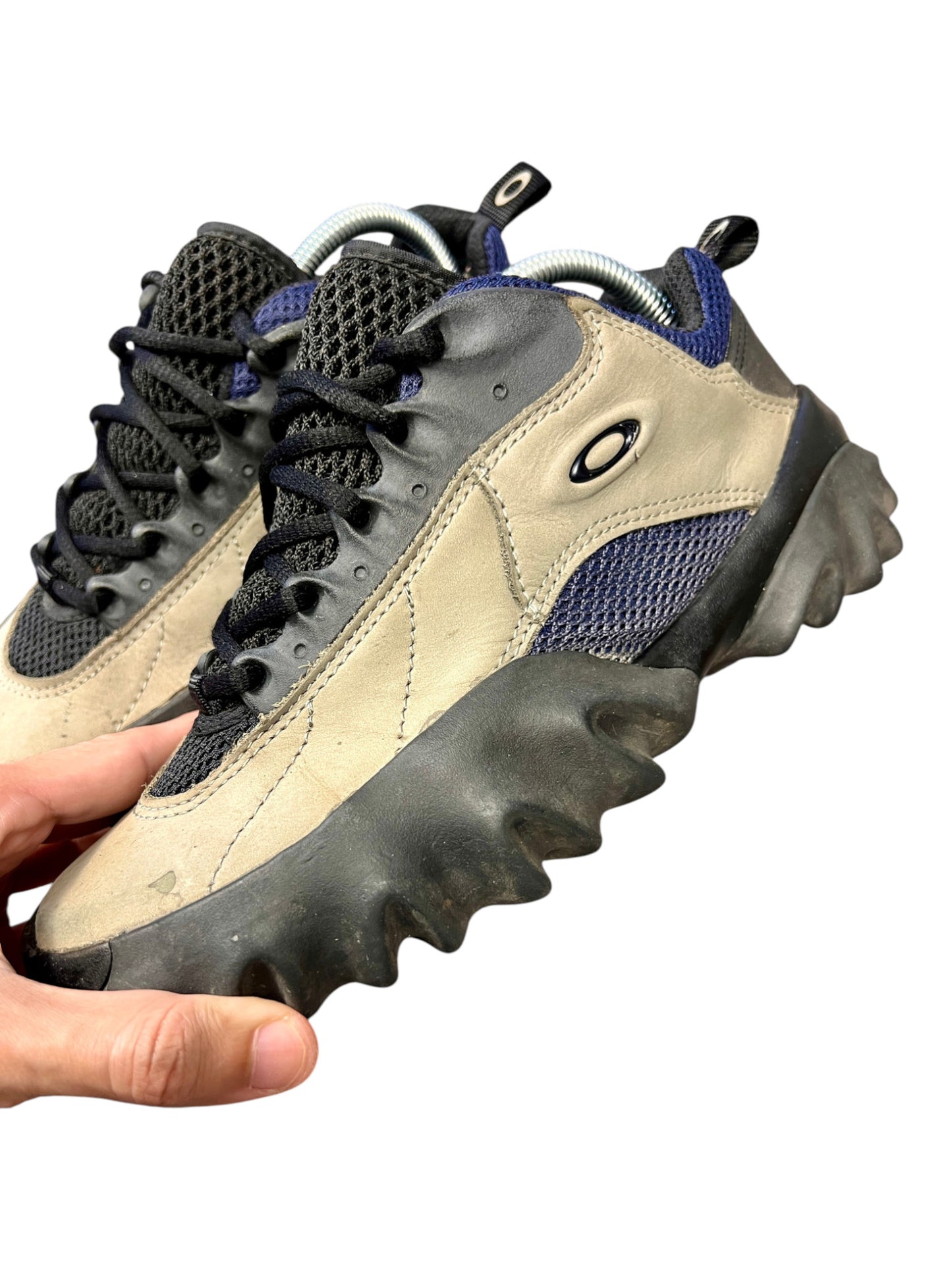 Oakley Chop Saw Shoes vintage 2001 Cream/Gray