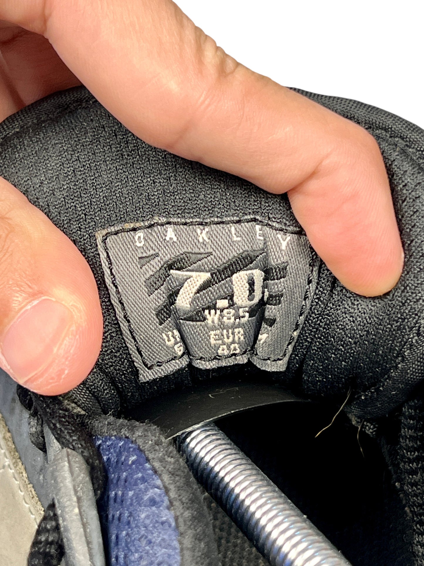 Oakley Chop Saw Shoes vintage 2001 Cream/Gray