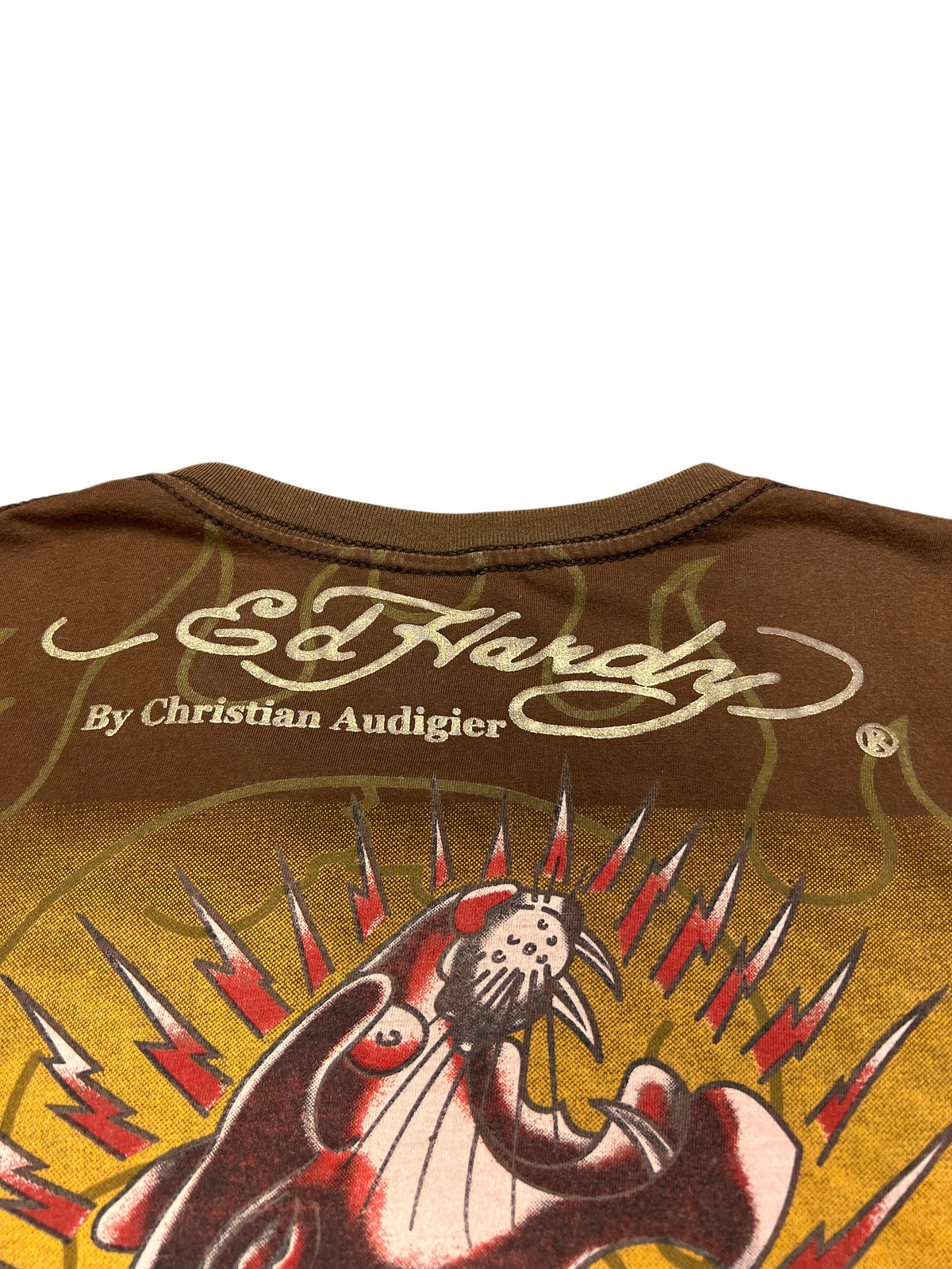 Ed Hardy Love Kills Slowly women's tee, size L