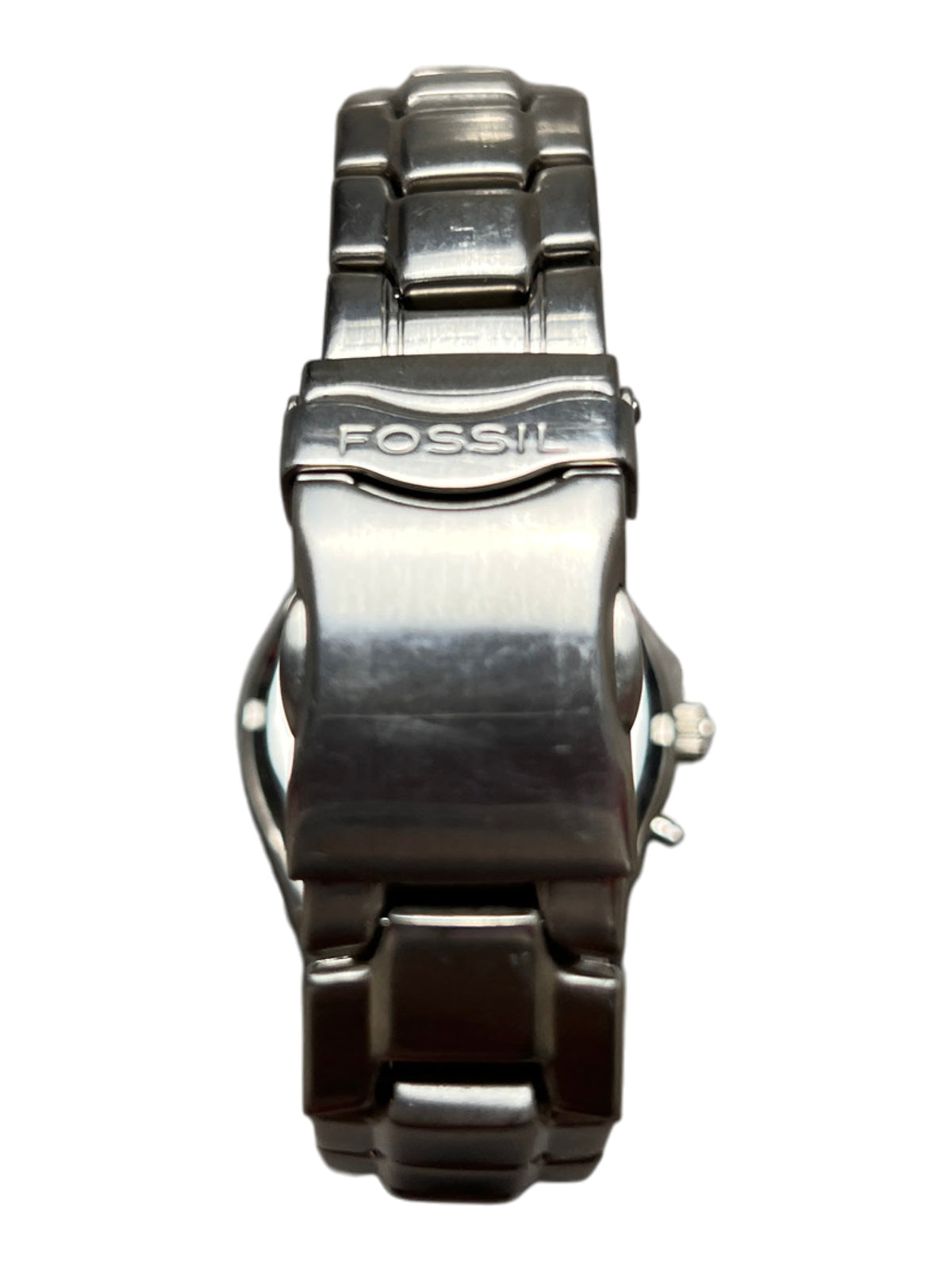Fossil Big Tic JR-8115 Flame Vintage Y2K Watch with Road Racing Tin and Papers