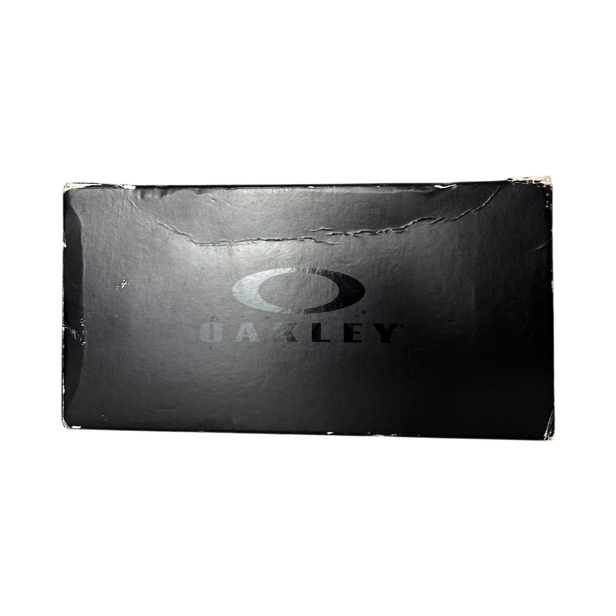 Oakley logo on the lid of the original Madman box