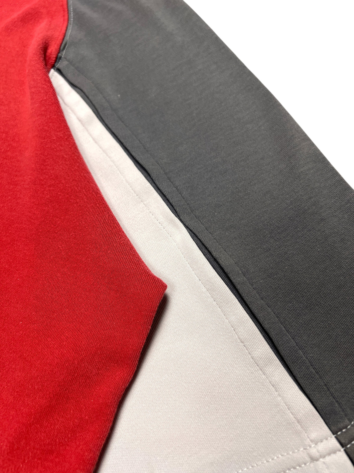 Oakley polo vintage 2000s, red and grey raglan, size L