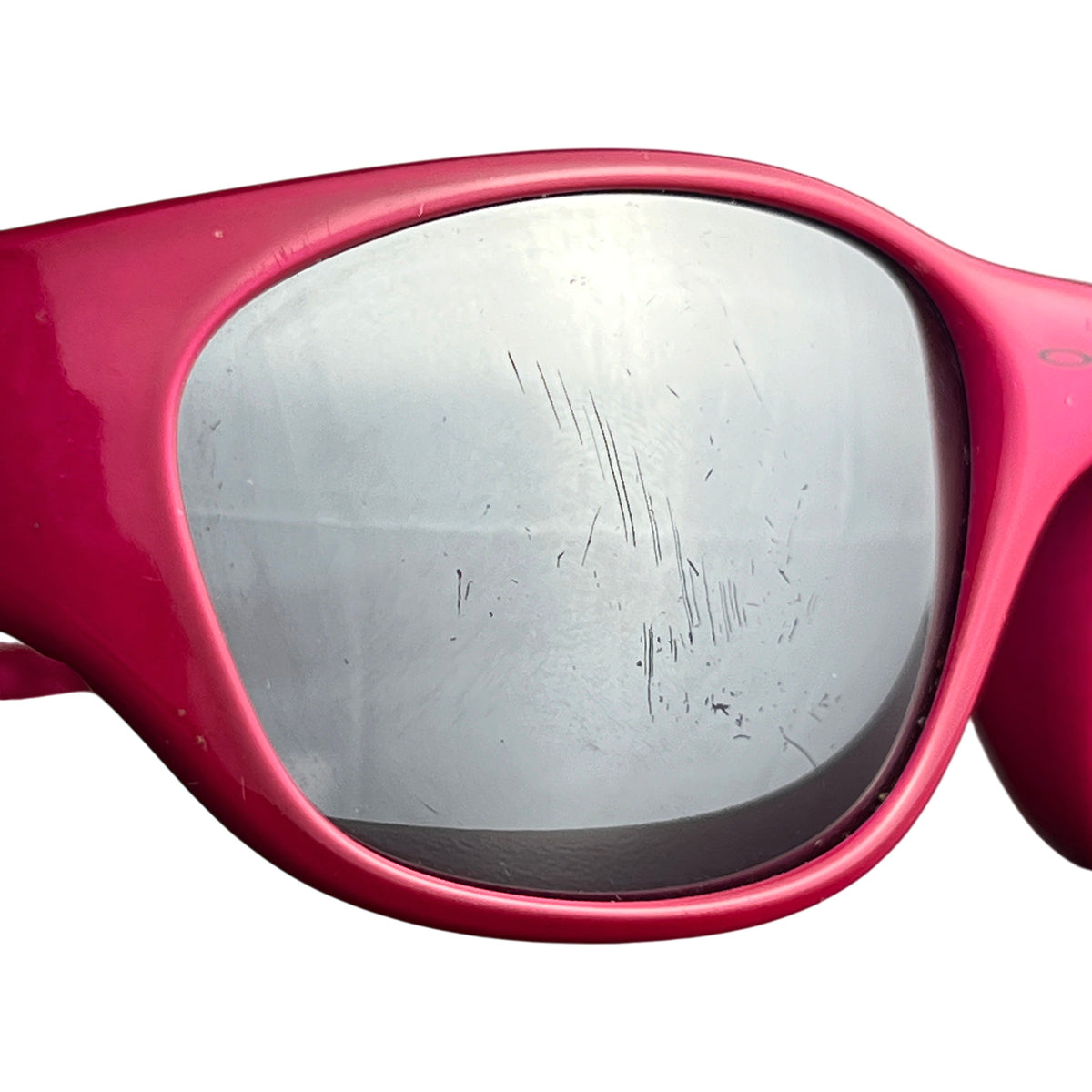 inner side of the lens, scratches and coating wear
