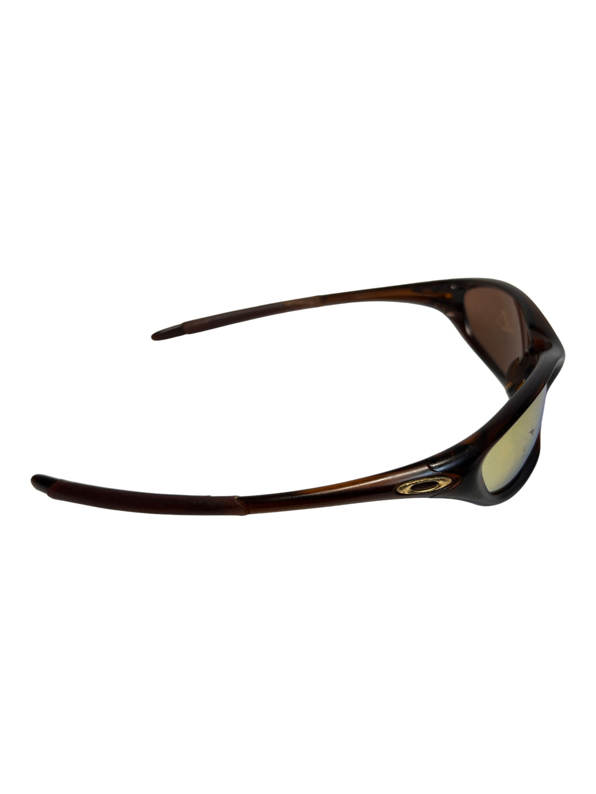Oakley XX Twenty Vintage Sunglasses Rootbeer Amber Mirror Lenses Made in USA