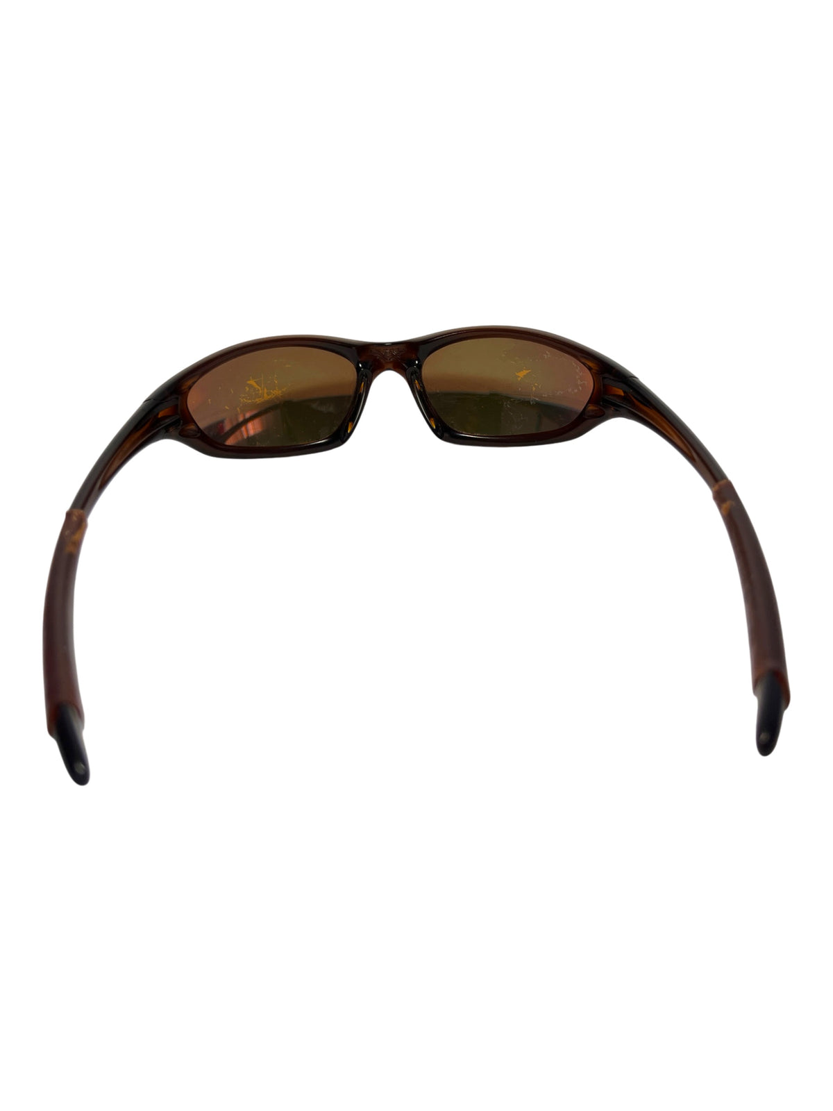 Oakley XX Twenty Vintage Sunglasses Rootbeer Amber Mirror Lenses Made in USA