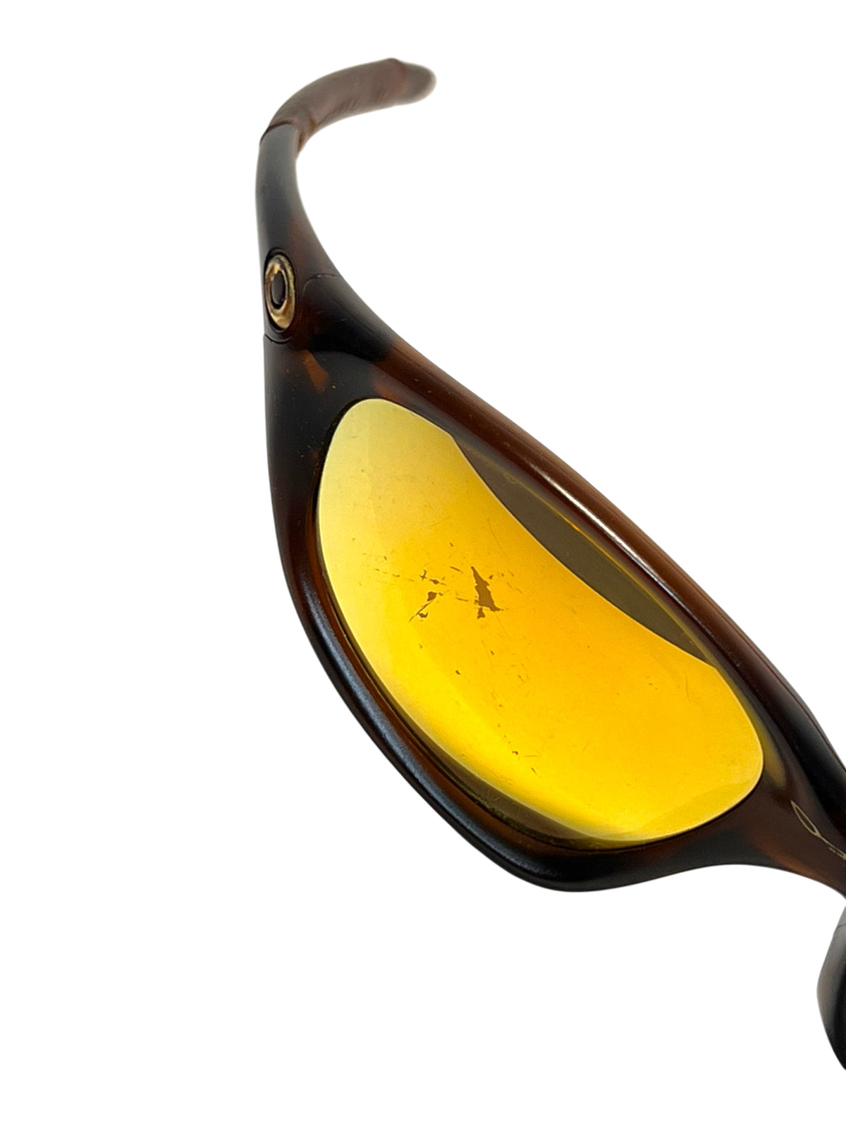 Oakley XX Twenty Vintage Sunglasses Rootbeer Amber Mirror Lenses Made in USA