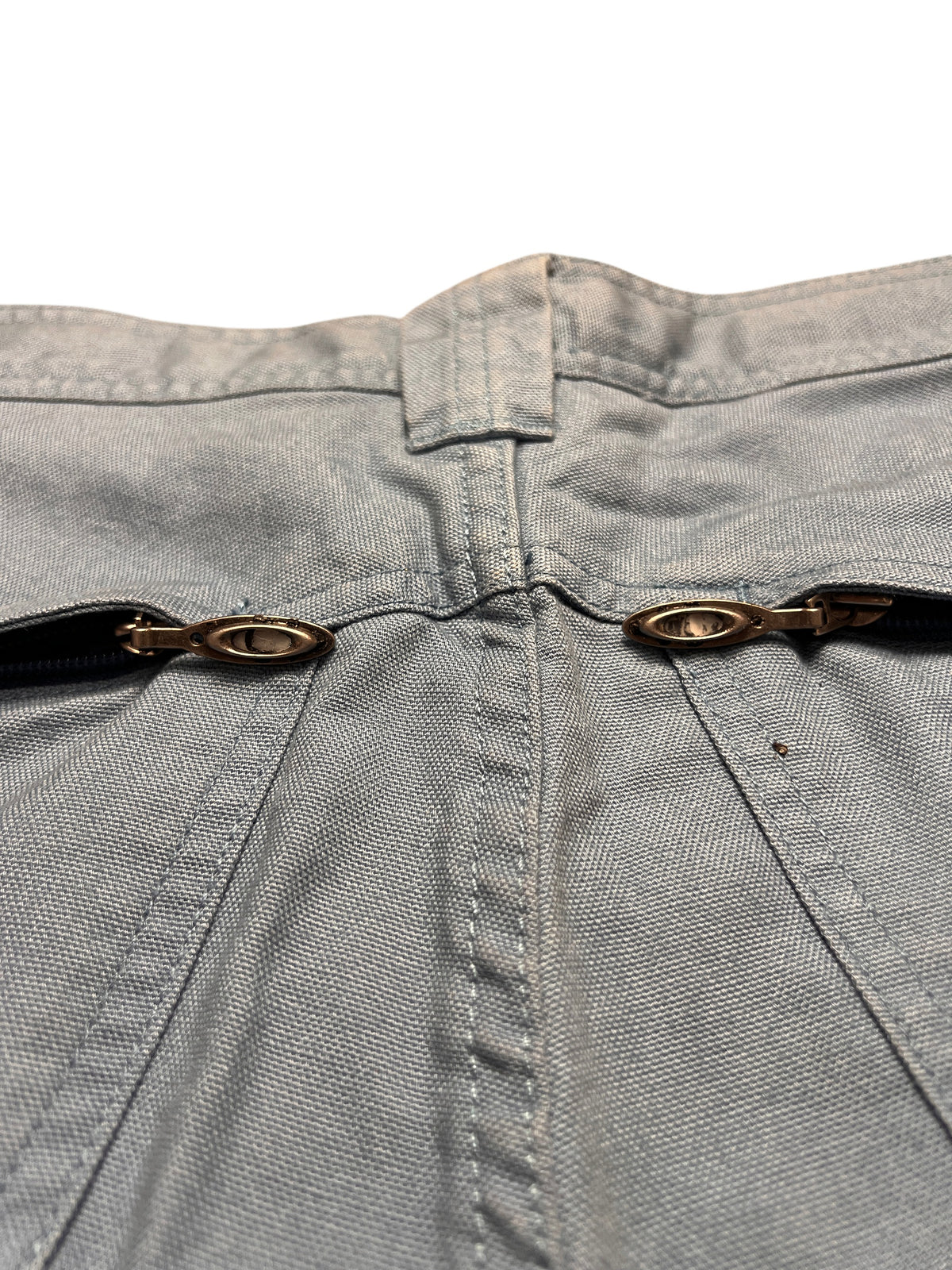 Oakley Vintage 2000s Cargo Shorts Blue Smoke Men's Short 5.0 New with Tags 34