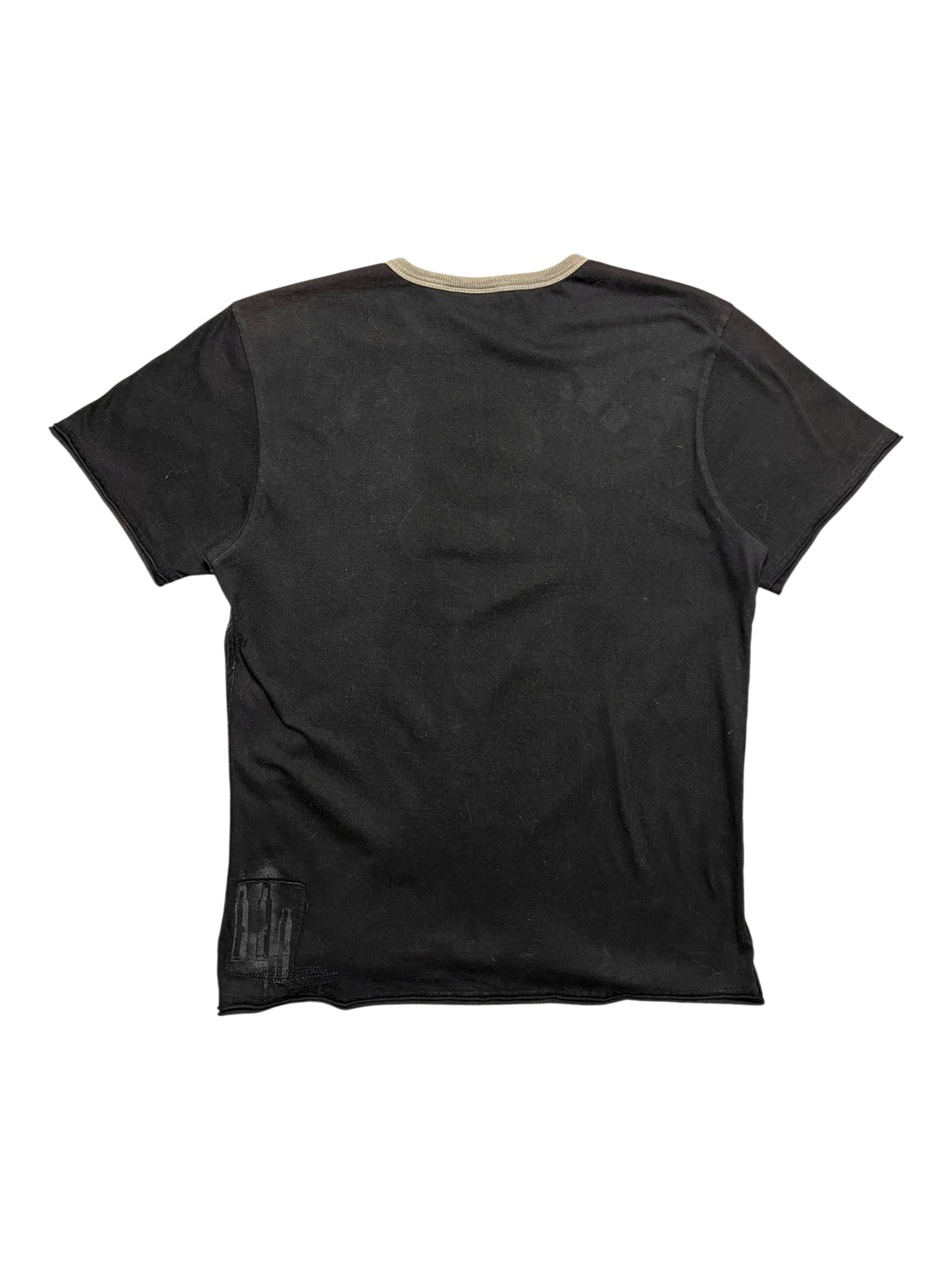 Oakley Vintage 2000s Ringer T-Shirt Black Graphic Made in Peru M