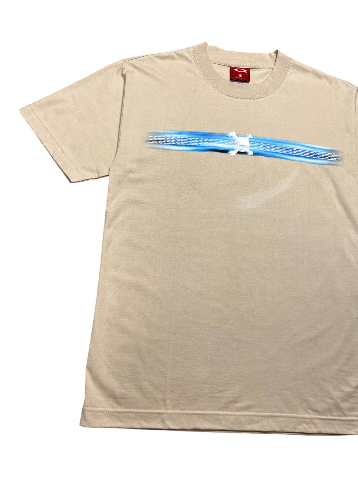 Oakley Vintage 2000s Water Skull T-Shirt Sand New with Tags S