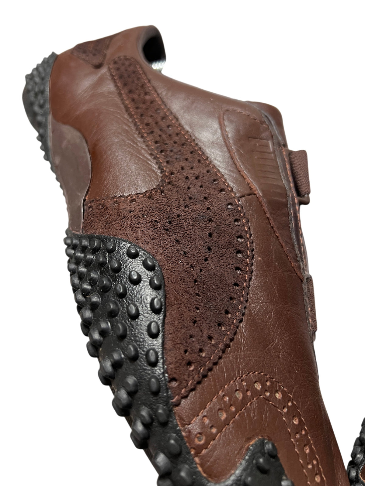 Puma Mostro brown leather, vintage 2006, EU 43