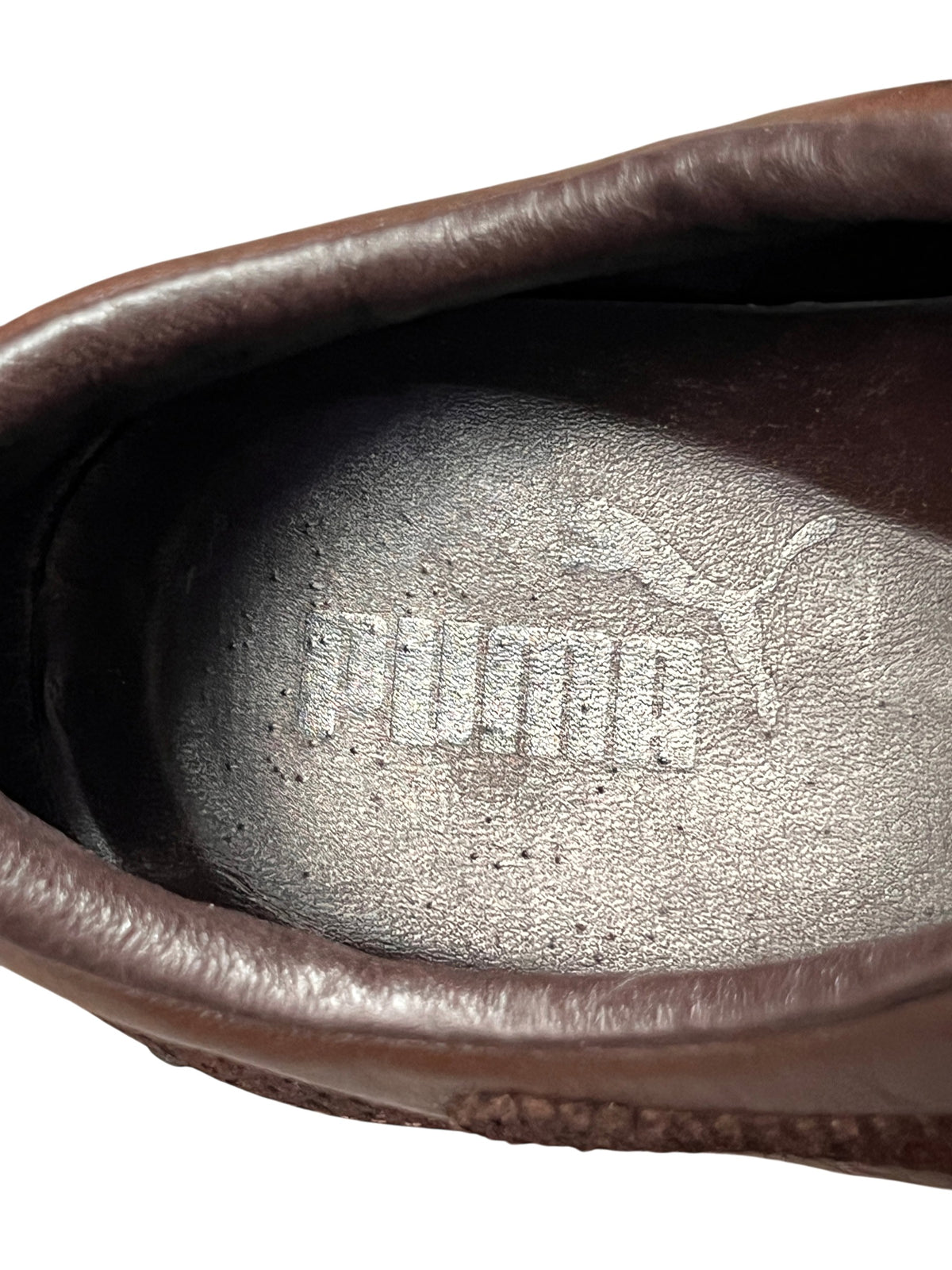 Puma Mostro brown leather, vintage 2006, EU 43