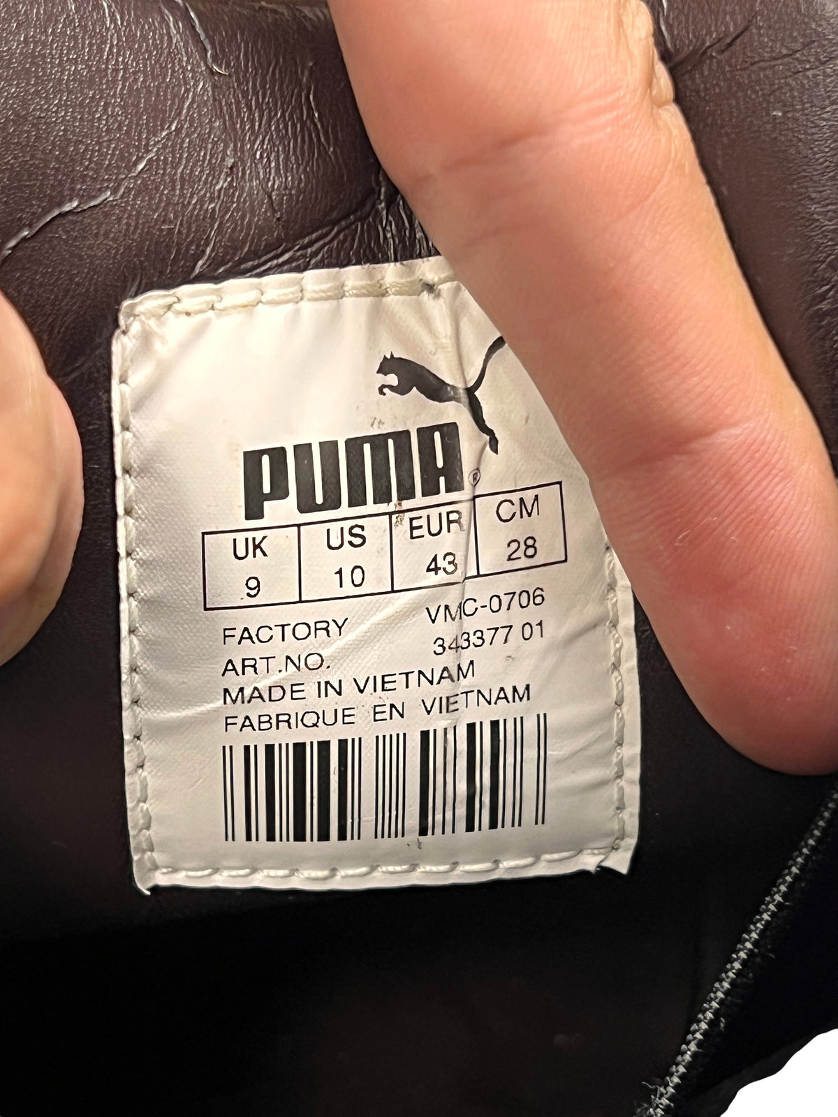 Puma Mostro brown leather, vintage 2006, EU 43