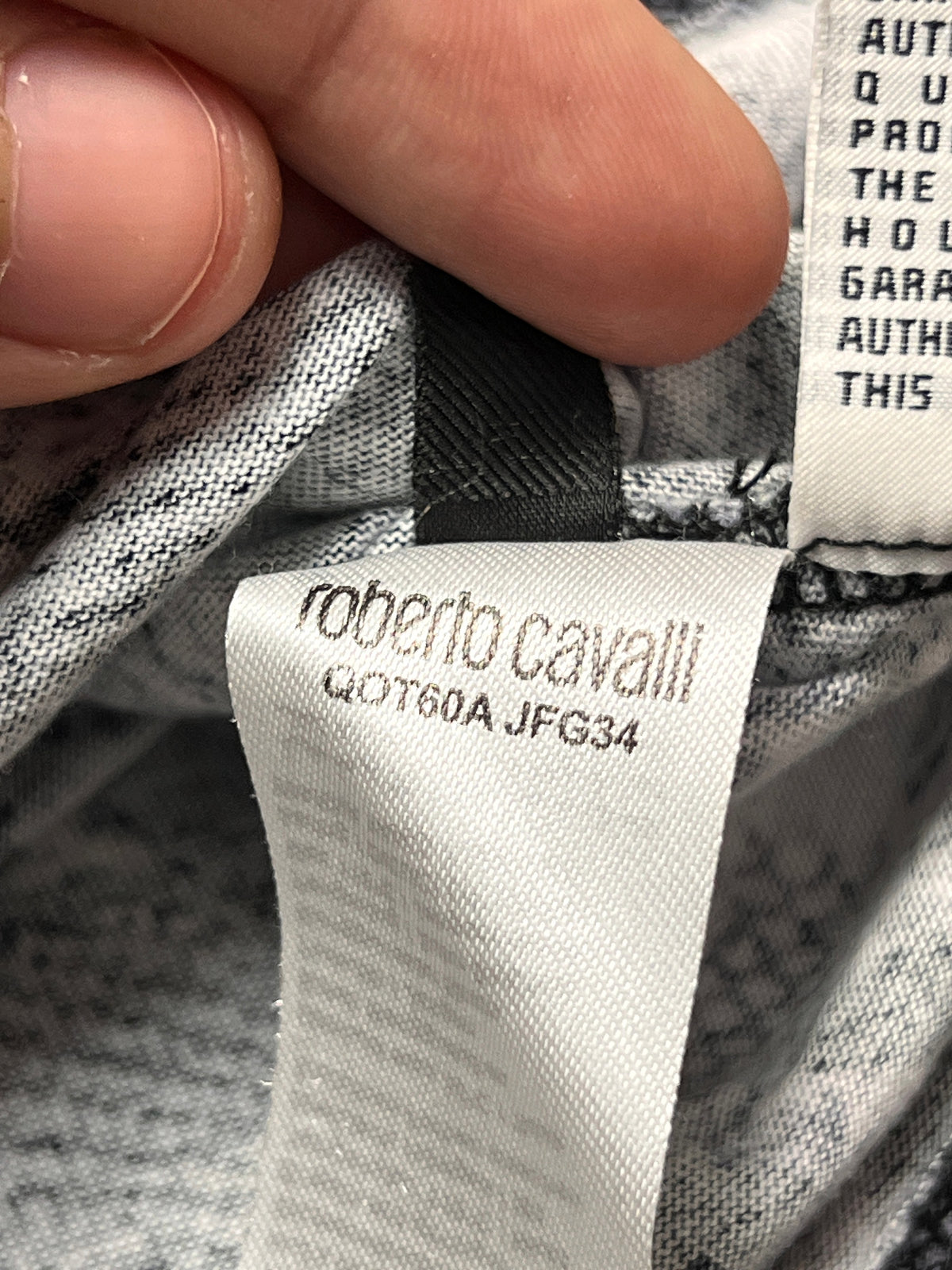 Roberto Cavalli Python Print Logo T-Shirt Women's XS